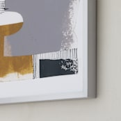 "Urban block 1" - Art Print in new york urban blocks by Bethania Lima - Frame Close-up