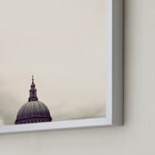 "St. Paul's Cathedral, London" - Art Print in Beige Sky by 45wall design - Frame Close-up