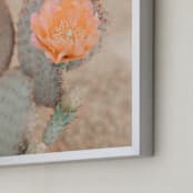 "Frida" - Art Print in artistic orange by Kristi Jackson - Frame Close-up
