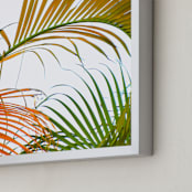 "Meet Me In Miami III" - Art Print in Mango Tango by Jonathan Brooks - Frame Close-up