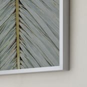 "ilo" - Art Print in Blue Green Mist by Jonathan Brooks - Frame Close-up