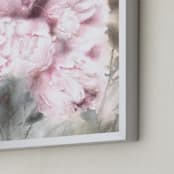 "Nihilism" - Art Print in ambiguous pink by XL - Frame Close-up