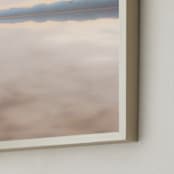 "Desert Layer Cake" - Art Print in Desert Blush Pink by Jennifer Mckinnon Richman - Frame Close-up