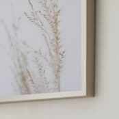 "ghosted neutrals 3" - Art Print in smoke by Baumbirdy - Frame Close-up