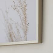 "ghosted neutrals 3" - Art Print in smoke by Baumbirdy - Frame Close-up