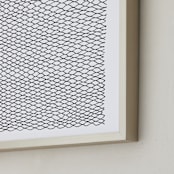 "Sea Change" - Art Print in Noir by Jaime Derringer - Frame Close-up
