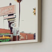 "Canter's" - Art Print in Sunset Blvd by Vera Mladenovic - Frame Close-up