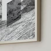 "Mountain View" - Art Print in rock by Sumak Studio - Frame Close-up