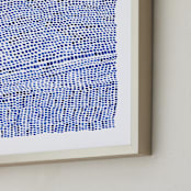 "topical guide" - Art Print in White by raven erebus - Frame Close-up