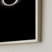 "Totality" - Art Print in Eclipse by Sara Heilwagen - Frame Close-up