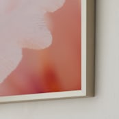 "Illuminated Flora" - Art Print in Sherbet by Lindsay Ferraris Photography - Frame Close-up