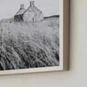 "highland prairie II mono" - Art Print in ash by Kamala Nahas - Frame Close-up