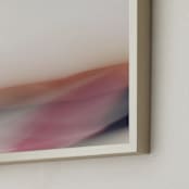 "Sandy Dunes" - Art Print in Blushed Sand by Karen Kardatzke - Frame Close-up