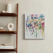 "Wildflowers" - Art Print in rose by Lindsay Megahed - In a Room