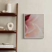 "Camelia bloom" - Art Print in Blush by Lindsay Ferraris Photography - In a Room
