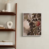 "Apples painting" - Art Print in Autumn Rosewood by Black Botanic - In a Room