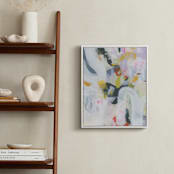 "Clouded Path 2" - Art Print in Gentle Lilac by Eunmee Studio - In a Room