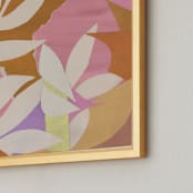 "Blossom's Breath" - Art Print in Goldenrod by cyrille gulassa - Frame Close-up