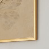 "Vintage Mariposa II" - Art Print in Vintage Ivory by jinseikou - Frame Close-up