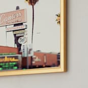 "Canter's" - Art Print in Sunset Blvd by Vera Mladenovic - Frame Close-up
