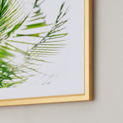 "Palm 2" - Art Print in color by Kamala Nahas - Frame Close-up