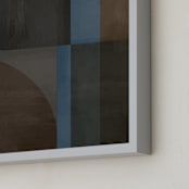 "mid-century mood II" - Art Print in earthy by Creo Study - Frame Close-up