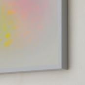 "Bare" - Art Print in warm gray by Lori Wemple - Frame Close-up