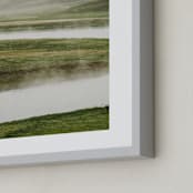 "Morning Mist" - Art Print in summer by Kamala Nahas - Frame Close-up