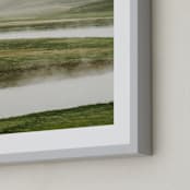 "Morning Mist" - Art Print in summer by Kamala Nahas - Frame Close-up