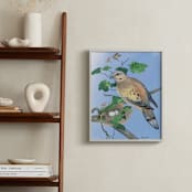 "Mourning Dove" - Art Print in sky by Tracy Ann - In a Room