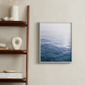 "Pacific Voyage" - Art Print in Teal by Courtney Crane - In a Room