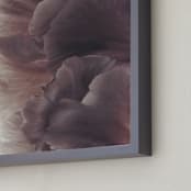 "Ruffled" - Art Print in Orchid by Karen Kardatzke - Frame Close-up