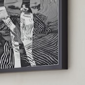 "terrain" - Art Print in Fog by Hannah E Palmer - Frame Close-up