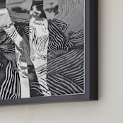 "terrain" - Art Print in Fog by Hannah E Palmer - Frame Close-up
