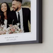 "Disney's Mickey Loves Minnie" - Framed Photo in Cloud by Itsy Belle Studio - Frame Close-up