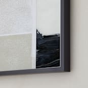 "Construct 9 " - Art Print in Neutrals by Ashleigh Ninos - Frame Close-up