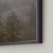 "Pine Forest" - Art Print in White by Crystal Lynn Collins - Frame Close-up