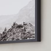 "Little Island" - Art Print in Stone by Jamie Lollback - Frame Close-up