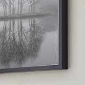 "Real Reflections" - Art Print in Mist by Massimiliano Massimo Borelli - Frame Close-up