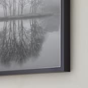"Real Reflections" - Art Print in Mist by Massimiliano Massimo Borelli - Frame Close-up