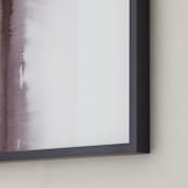 "Up for Air No.2" - Art Print in Dusty Aubergine by Michelle Lee - Frame Close-up