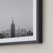 "NYC" - Art Print in black and white by Shannon Kirsten - Frame Close-up
