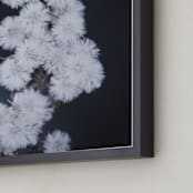 "Dressed for winter" - Art Print in Aegean by Johanna Phillips Huuva - Frame Close-up