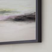 "The Swells" - Art Print in Grey Green by Mande Calhoun - Frame Close-up