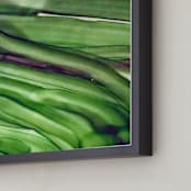 "Green with Envy" - Art Print in Green Surf by Margaret Williams - Frame Close-up