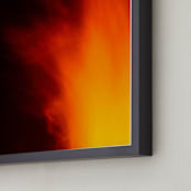 "Lag BaOmer | 2017 | 1" - Art Print in Flames by Tal Paz-Fridman - Frame Close-up