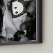 "Void" - Art Print in smoke by Margaret Williams - Frame Close-up