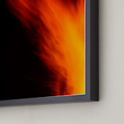 "Lag BaOmer | 2017 | 2" - Art Print in Flames by Tal Paz-Fridman - Frame Close-up