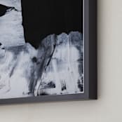 "Sketch 7" - Art Print in Black & White by Sara Kraus - Frame Close-up