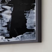 "Sketch 01" - Art Print in Black and White by Sara Kraus - Frame Close-up